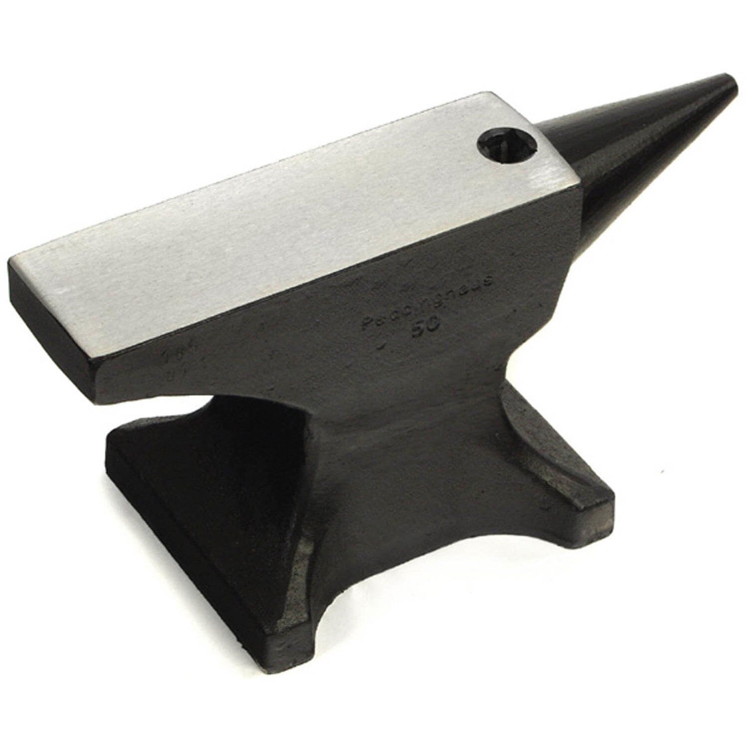Aambeeld 35 kg - 1 hoorn zijaanzicht