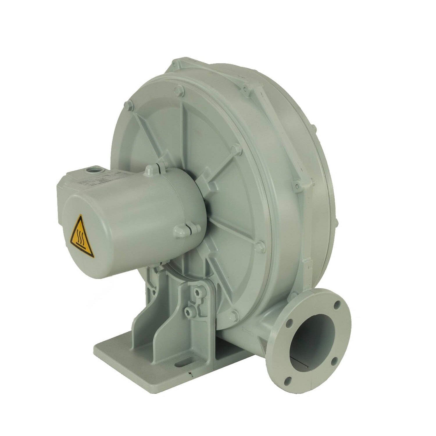 Aanjager ventilator RD-10 met statief Vooraanzicht