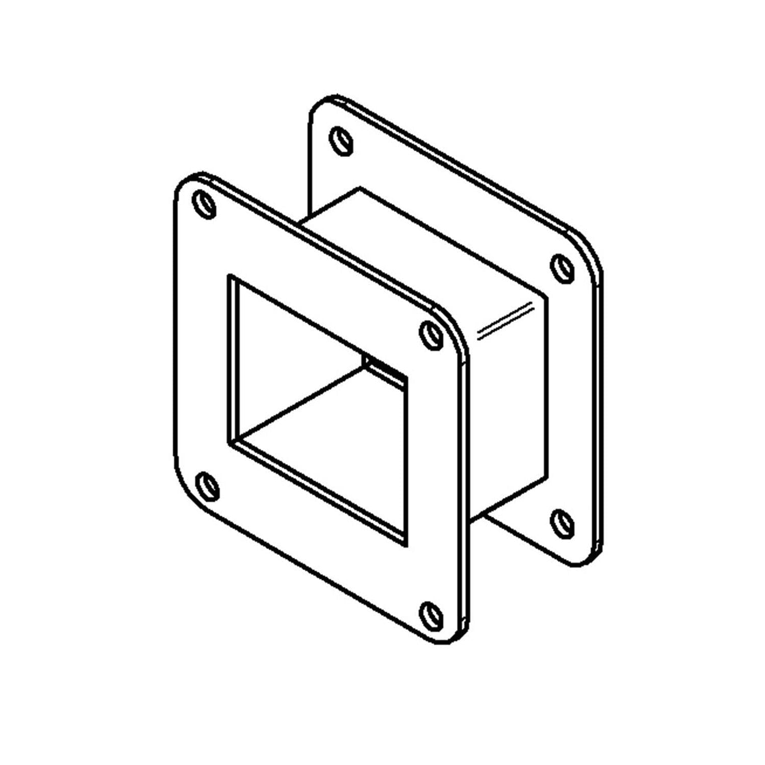 Adapter ATV 125 / ENG1-2.6 / EE1 Hobby Technische tekening