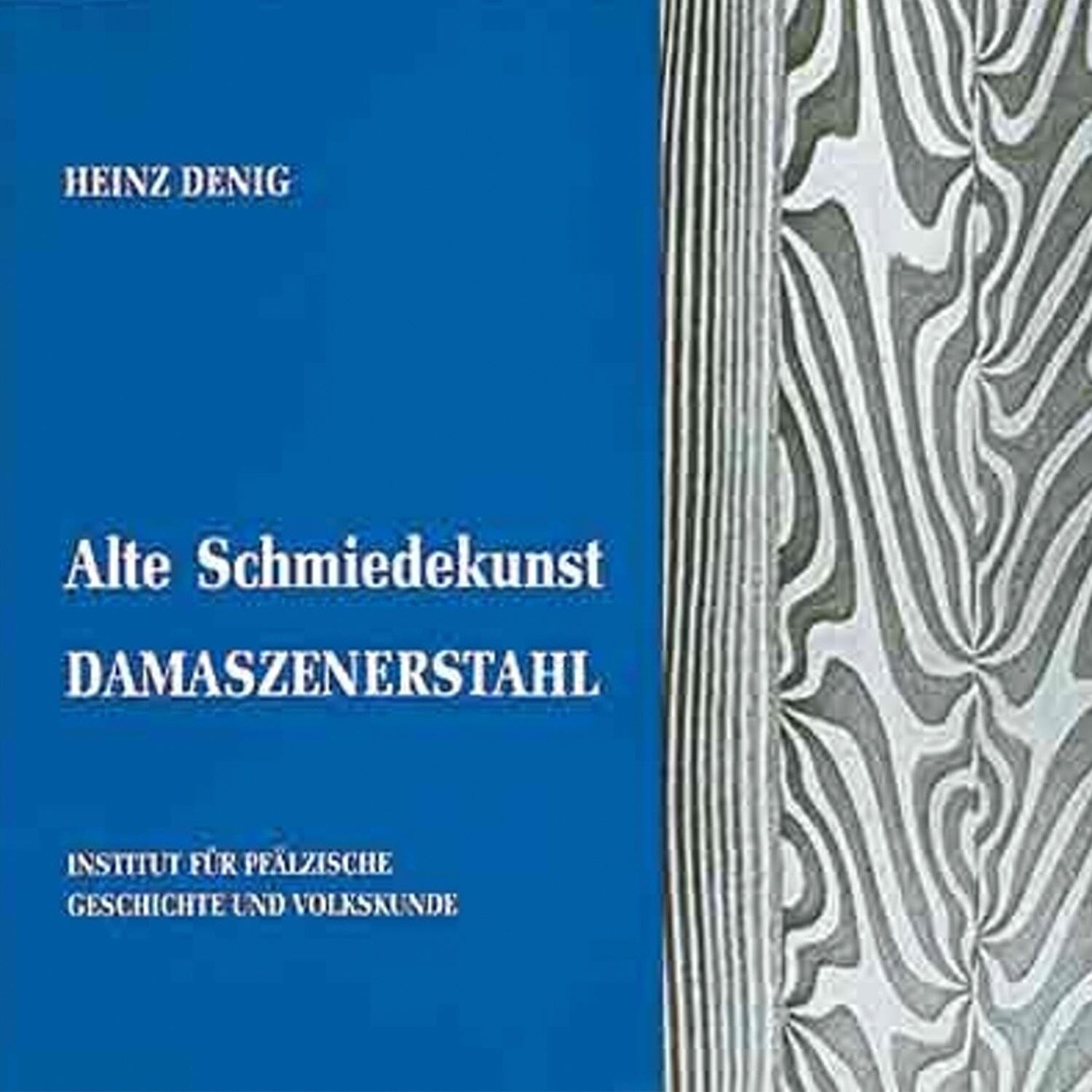 Boek Damascusstaal deel 1 - Duitstalig Vooraanzicht