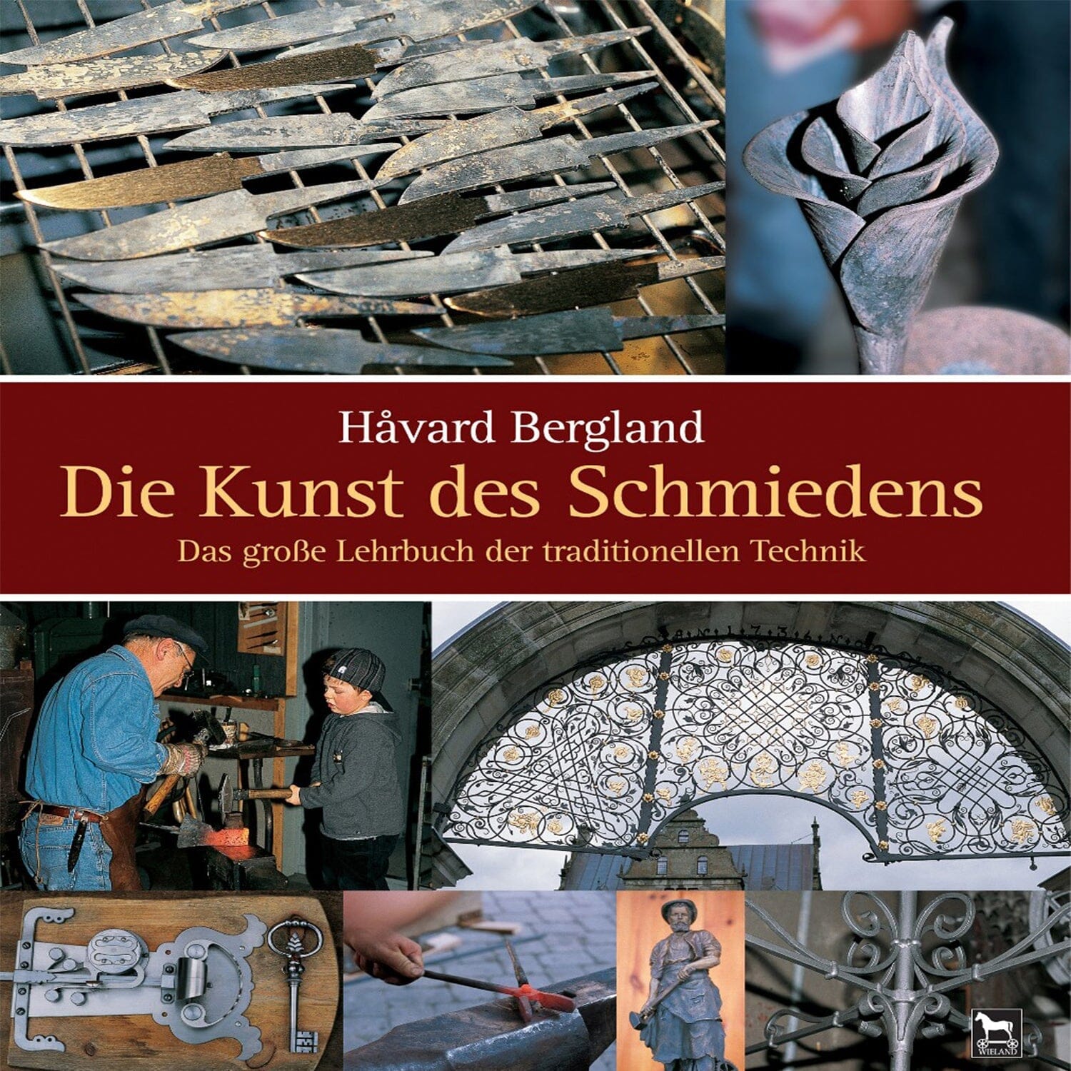 Boek De kunst van het smeden - Duitstalig Vooraanzicht