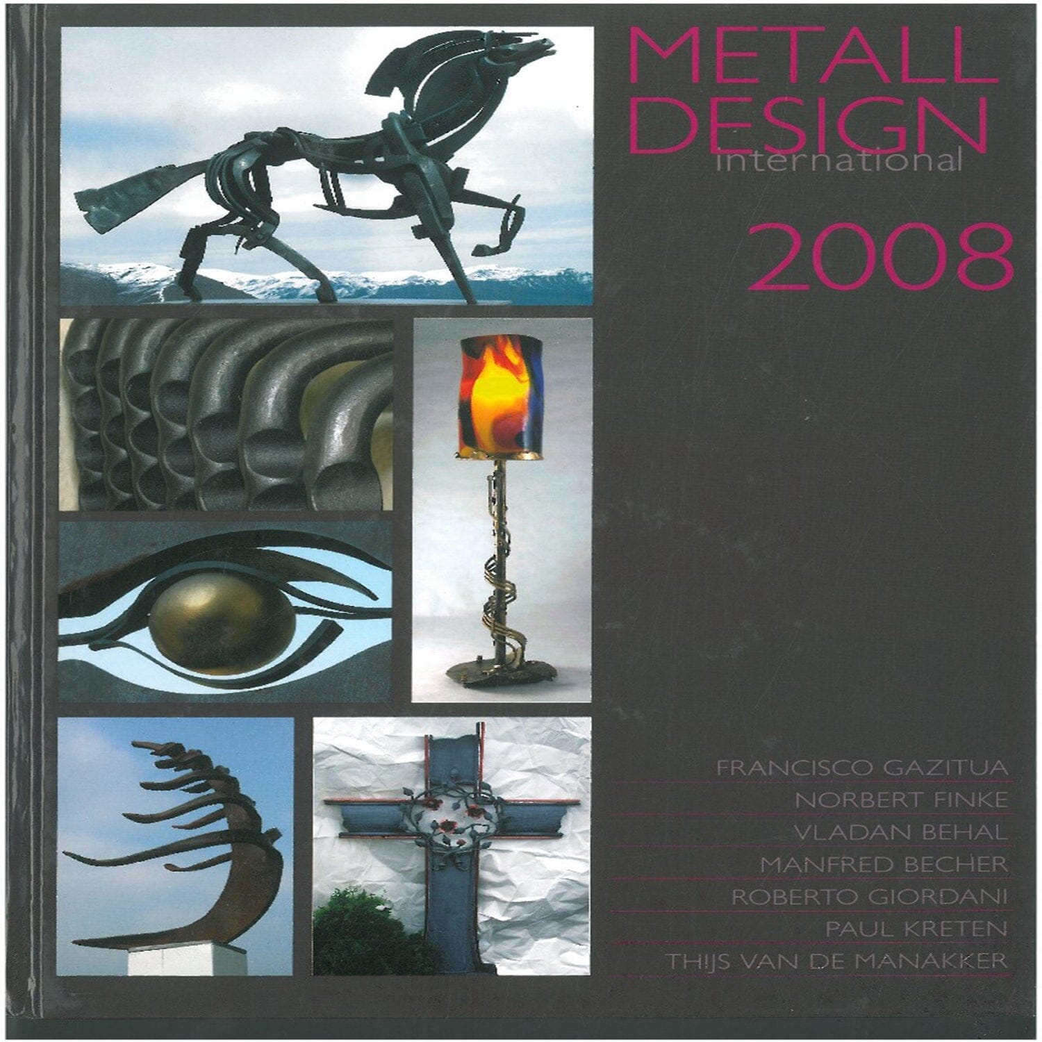 Boek Internationaal metaalontwerp 2008 vooraanzicht
