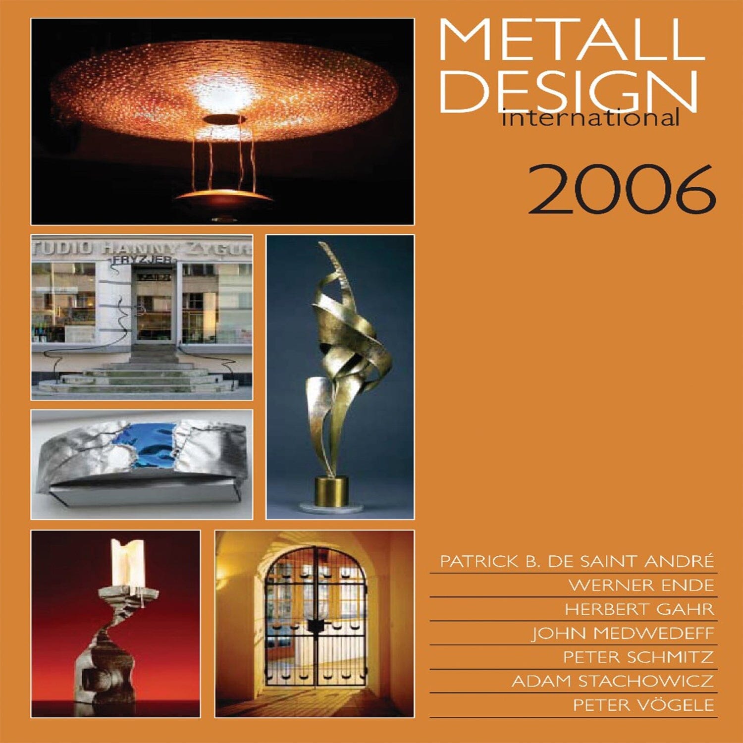 Boek Metaalontwerp internationaal 2006 Vooraanzicht