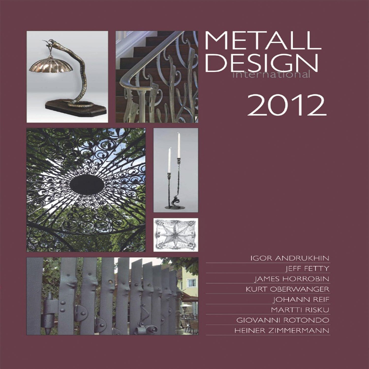 Boek Metaalontwerp internationaal 2012 Vooraanzicht