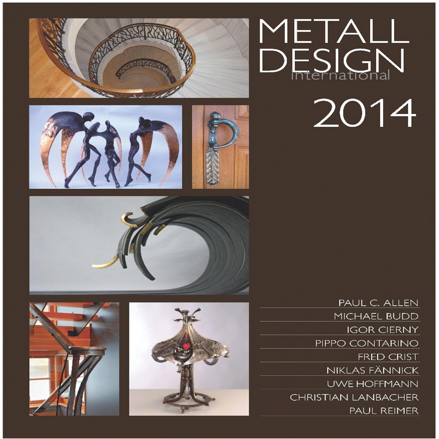 Boek Metaalontwerp internationaal 2014 Vooraanzicht