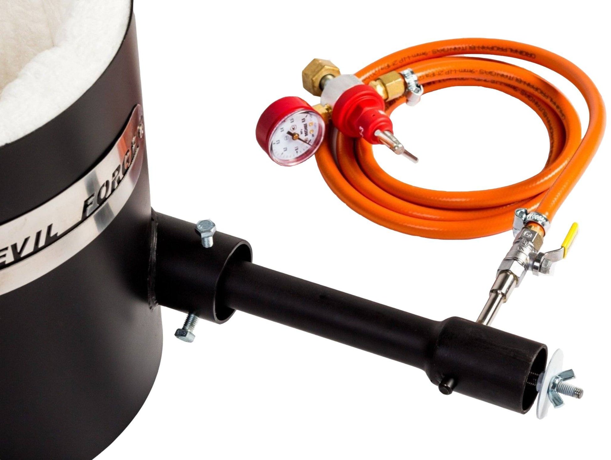 Draagbare gas smeltoven 10 kg met 1 brander Detail