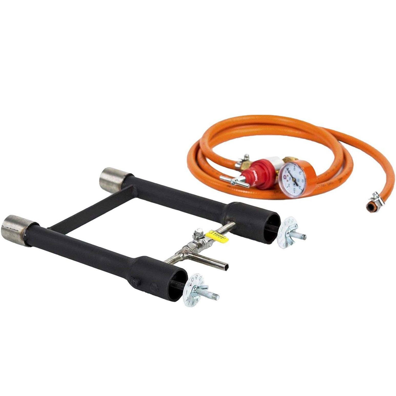 Dubbele gasbrander 322, 160.000 BTU Inhoud verpakking