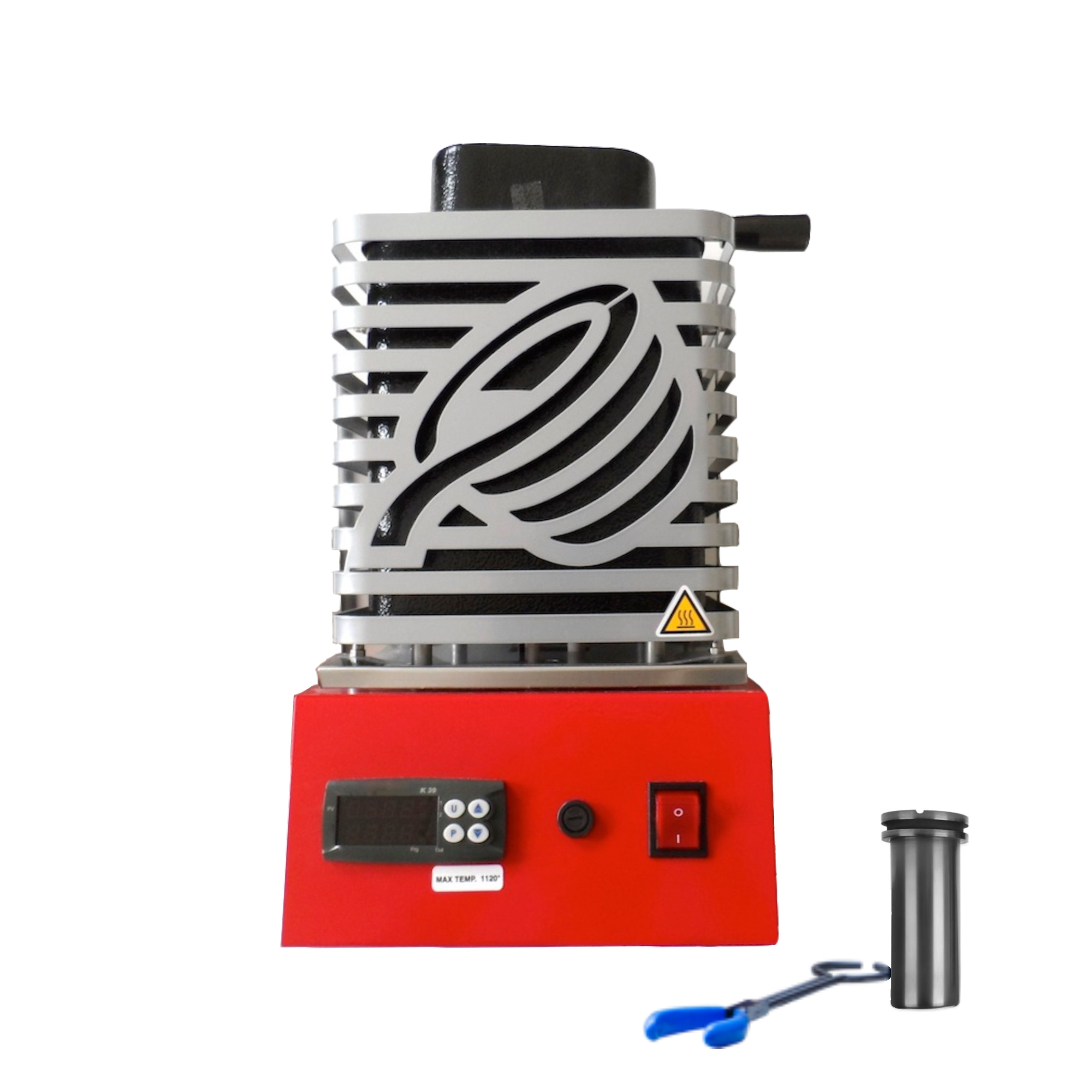 GC1300 elektrische smeltoven 3 kg Vooraanzicht