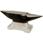 Hoefsmid aambeeld 30 kg met aluminium basis zijaanzicht