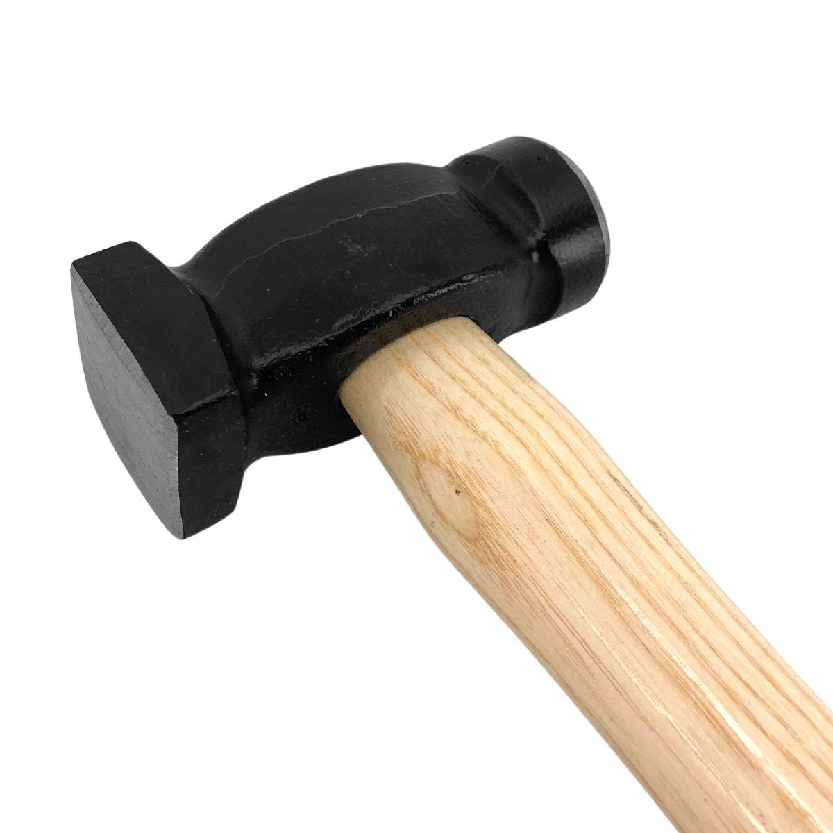 Hoefsmid hamer 1100 of 1500 g zijaanzicht