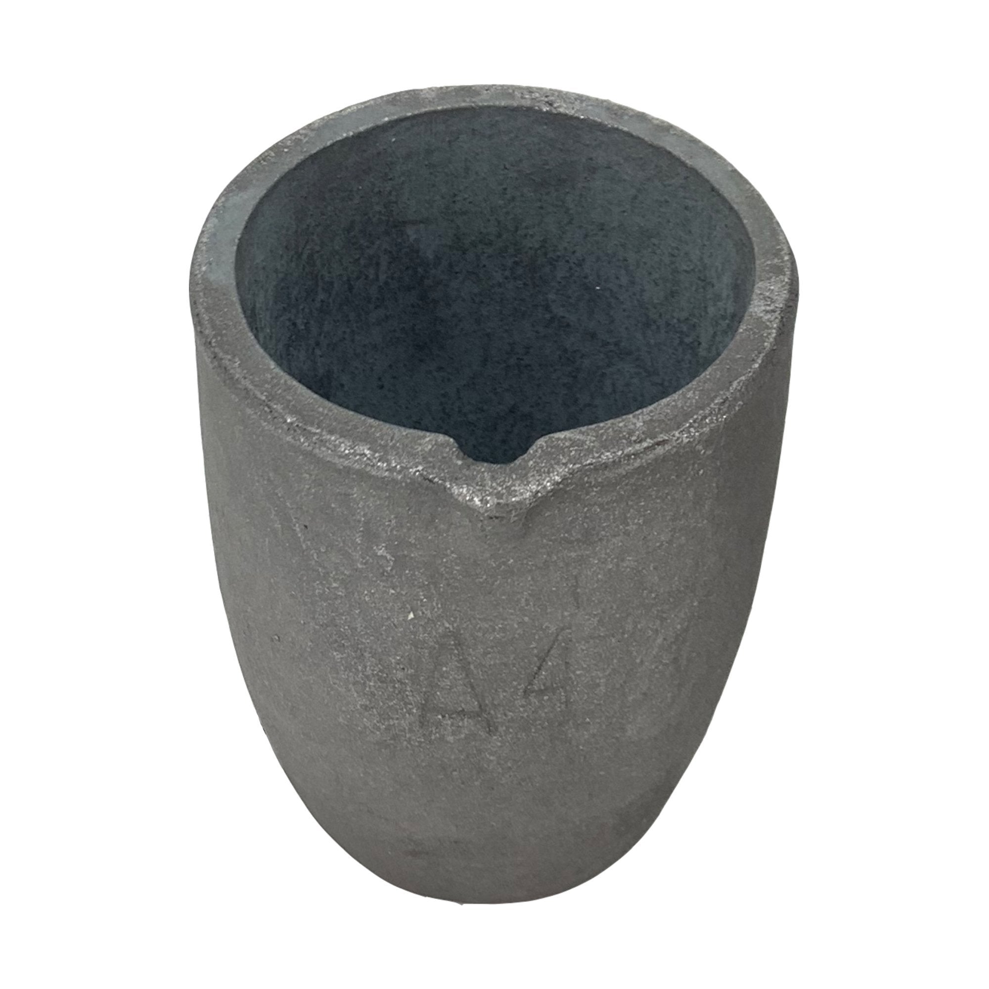 Keramische smeltkroes A4 0,6 liter Binnenkant