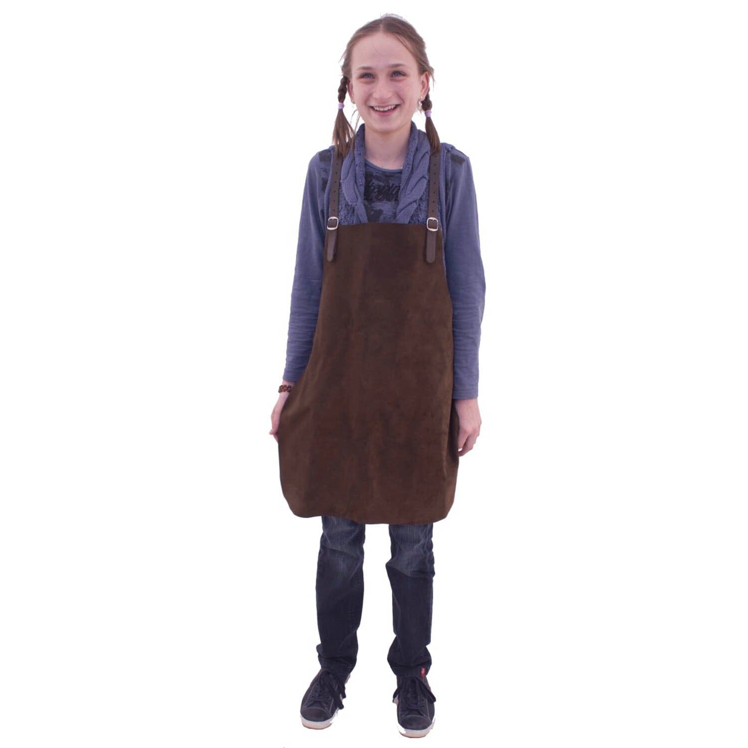 Kindersmidsschort standaard - 50 x 65 cm op model