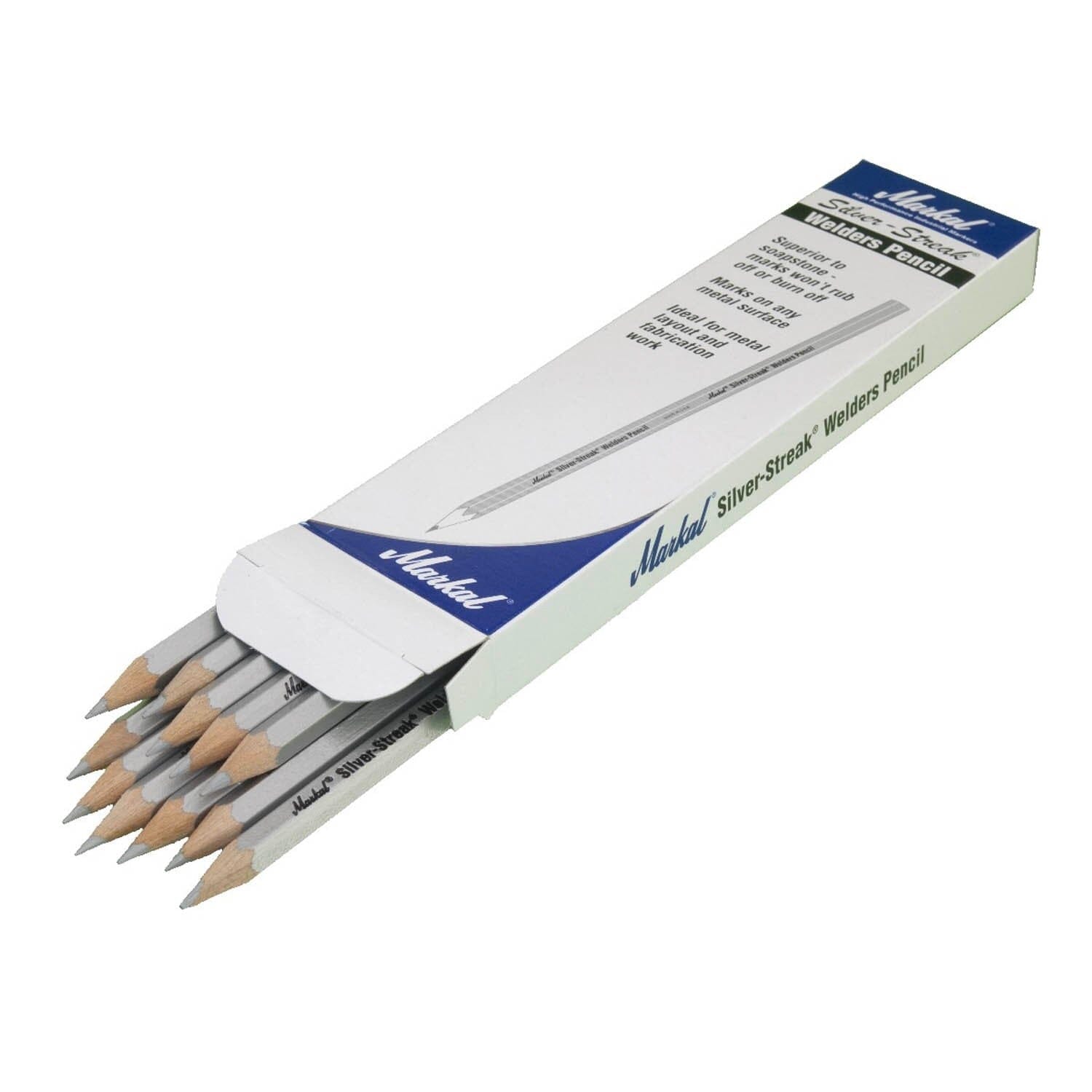 Laspen zilver - 12 stuks In verpakking