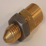 Messing mondstuk P 1-250 en P 2-500 - ca. 39 mm Zijaanzicht