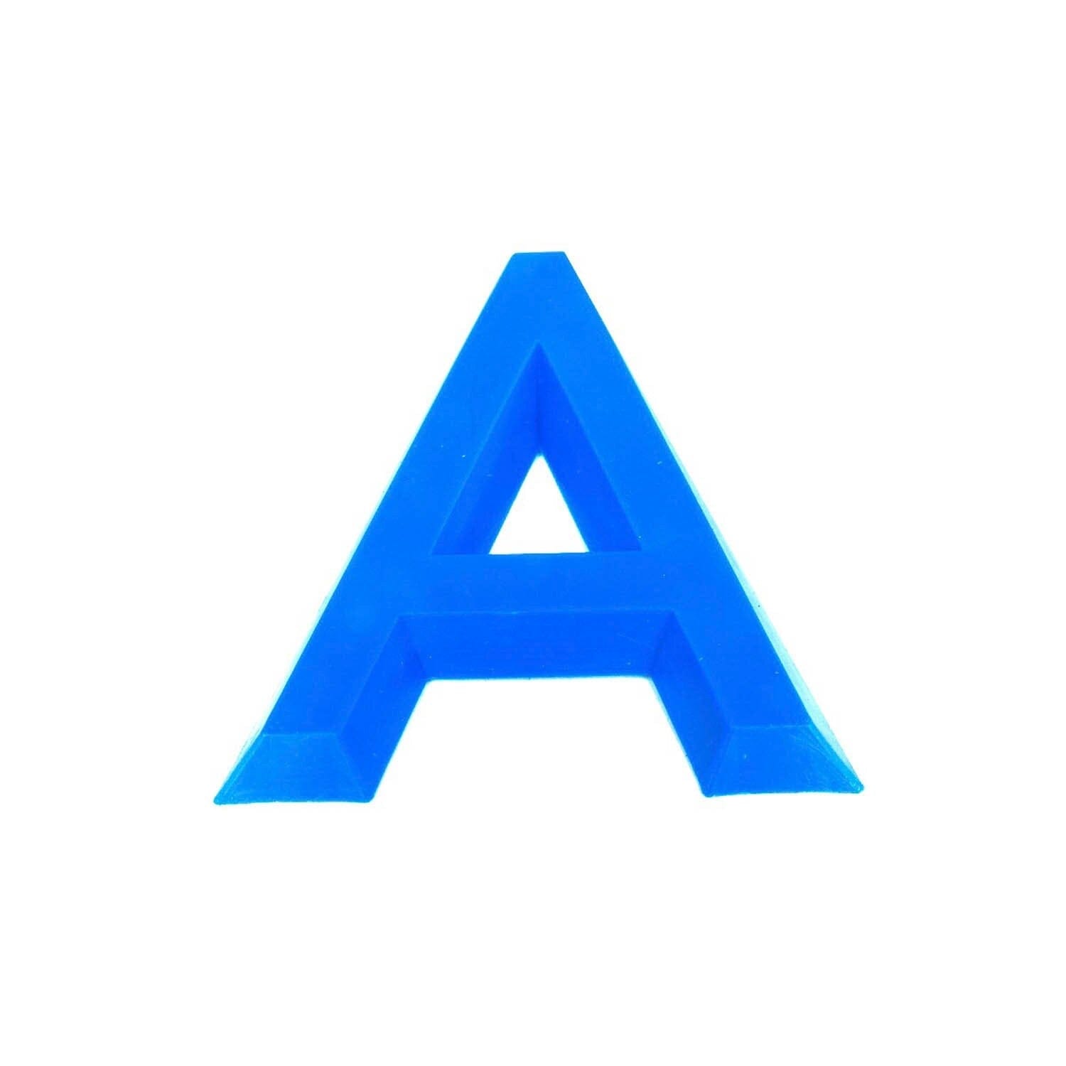 Model assortiment letters 25 mm - A-Z en 0-9 Vooraanzicht
