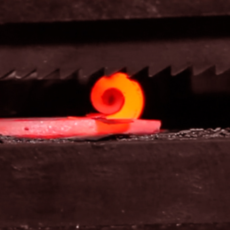 Nargesa PC16 smeedmachine voor heet smeden Detail