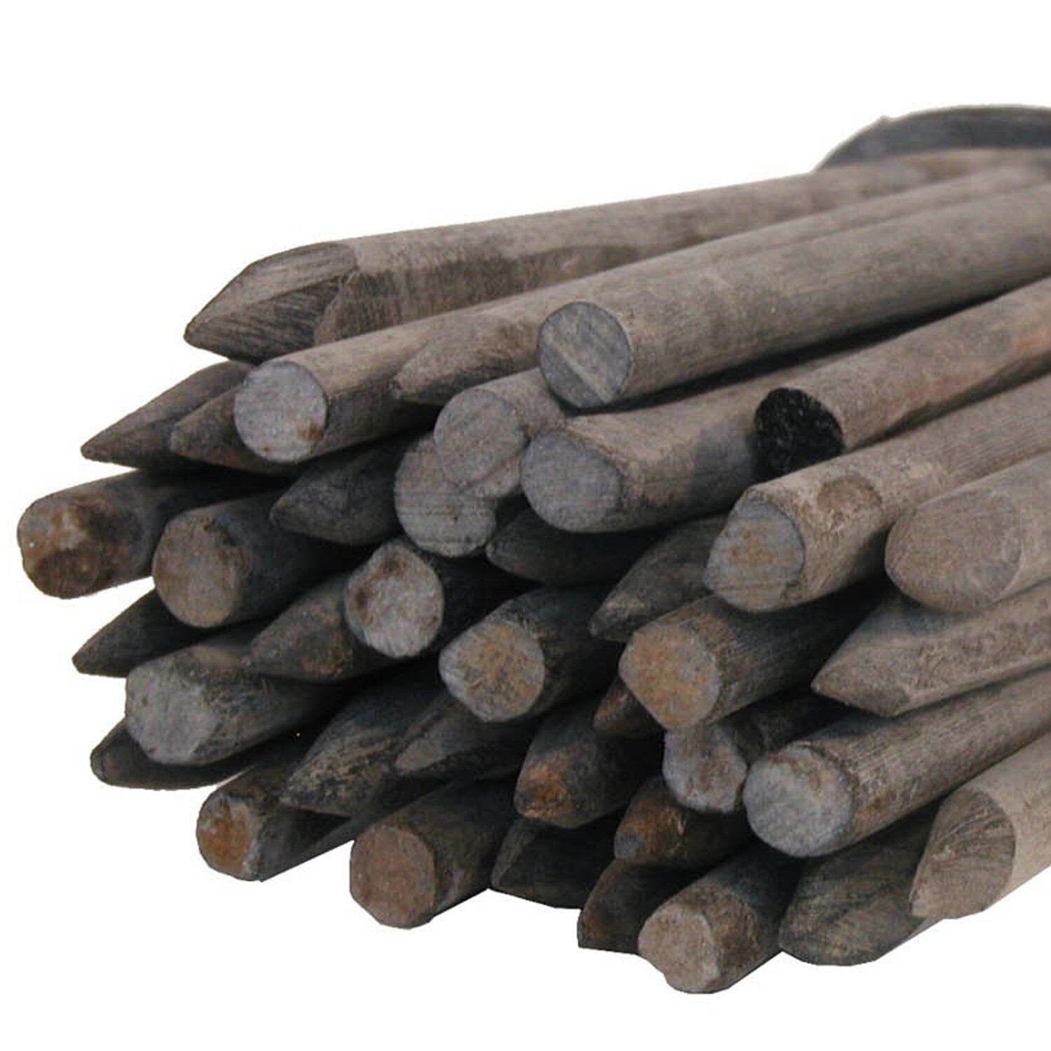 Natuurstenen leisteen stiften 50 stuks 130 mm Vooraanzicht
