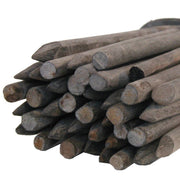 Natuurstenen leisteen stiften 50 stuks 130 mm Vooraanzicht