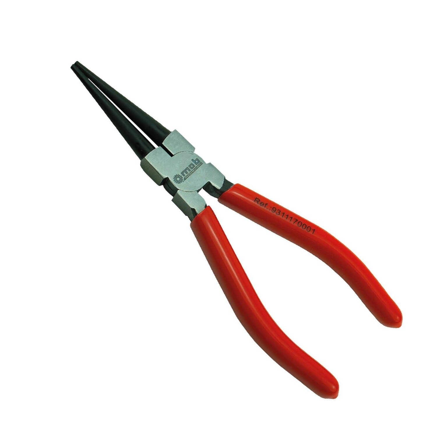 Platspitse tang 6,3 mm - 170 mm Boven aanzicht