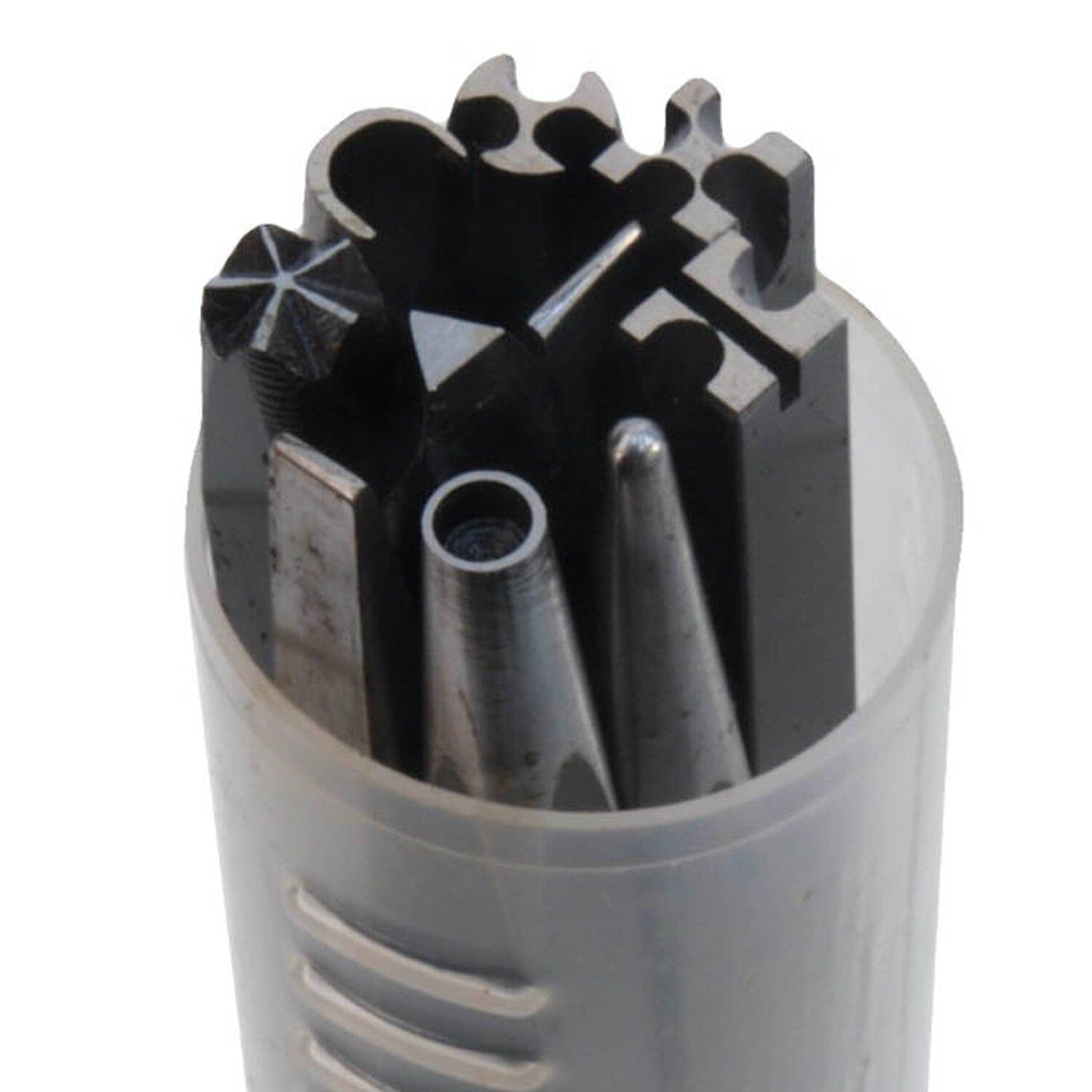 Ponsenset met ornamenten - 10 stuks in verpakking