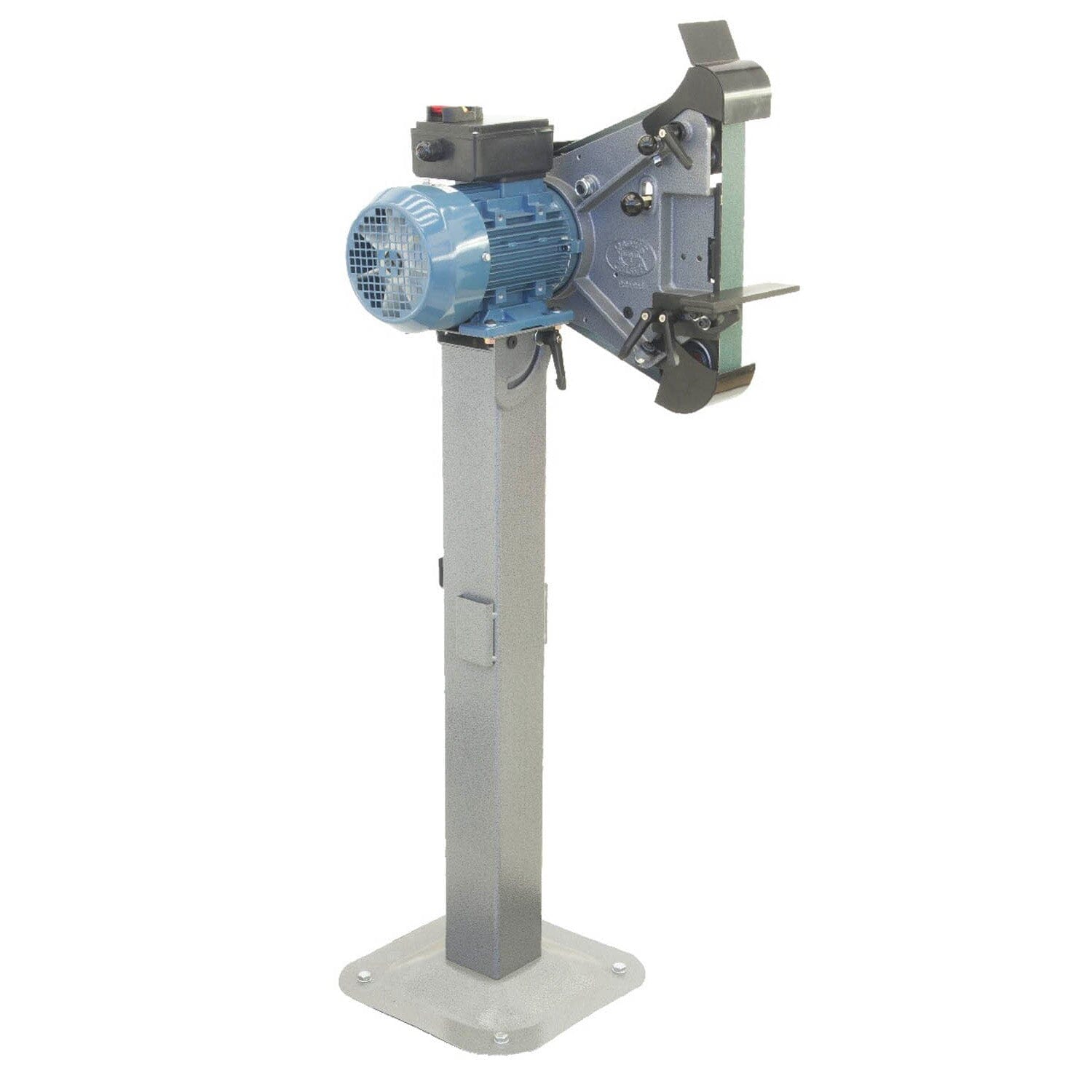 RadiusMaster RM 48 bandschuurmachine 230 V Zijaanzicht