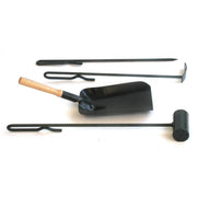 Set vuurgereedschap Inhoud verpakking