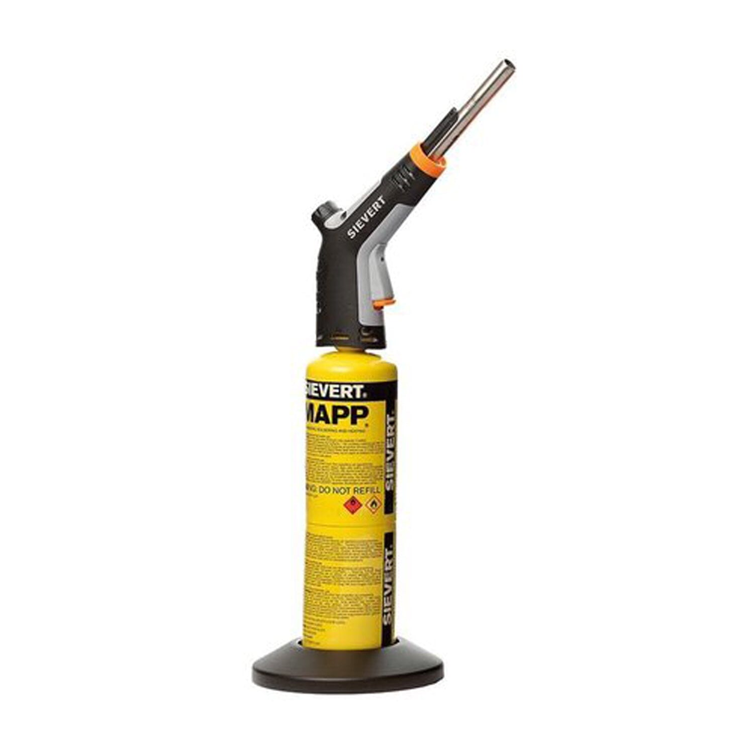 Sievert Powercase gasbrander set in koffer Vooraanzicht