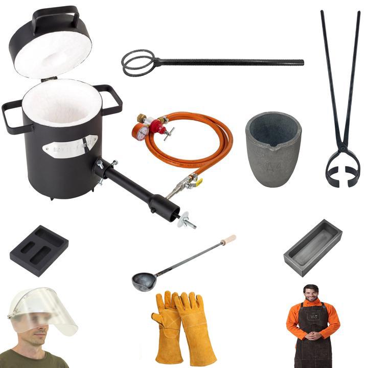 Smeltoven pakket voor beginners Inhoud verpakking