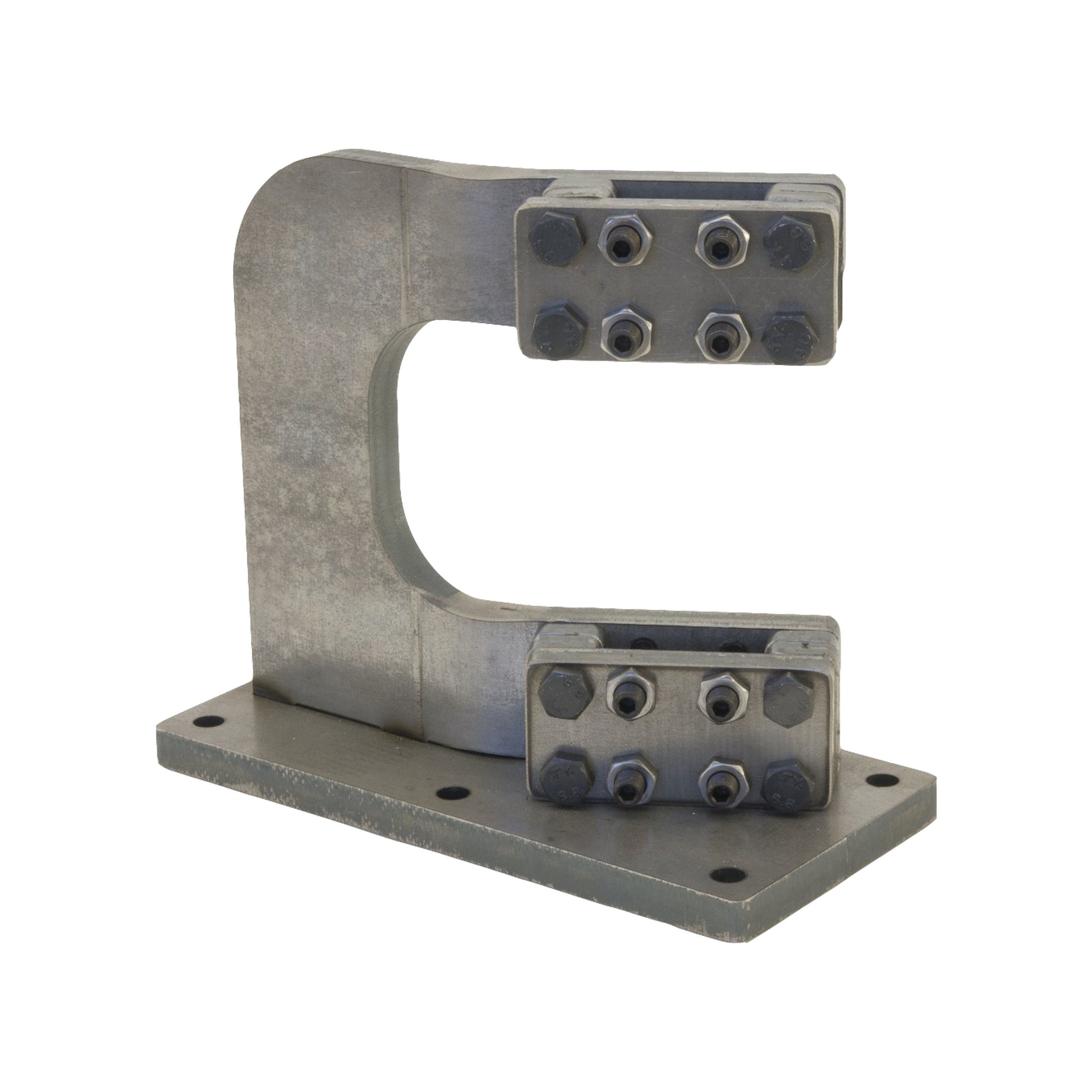 Smidse guillotine tool met C-frame Vooraanzicht
