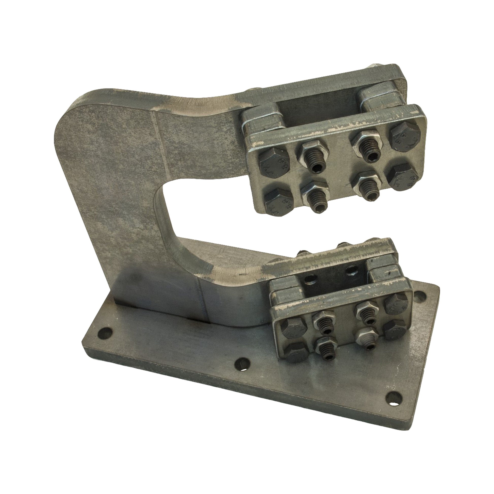 Smidse guillotine tool met C-frame zijaanzicht
