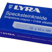 Speksteenkrijt 10 stuks - 10 x 10 x 100 mm In verpakking