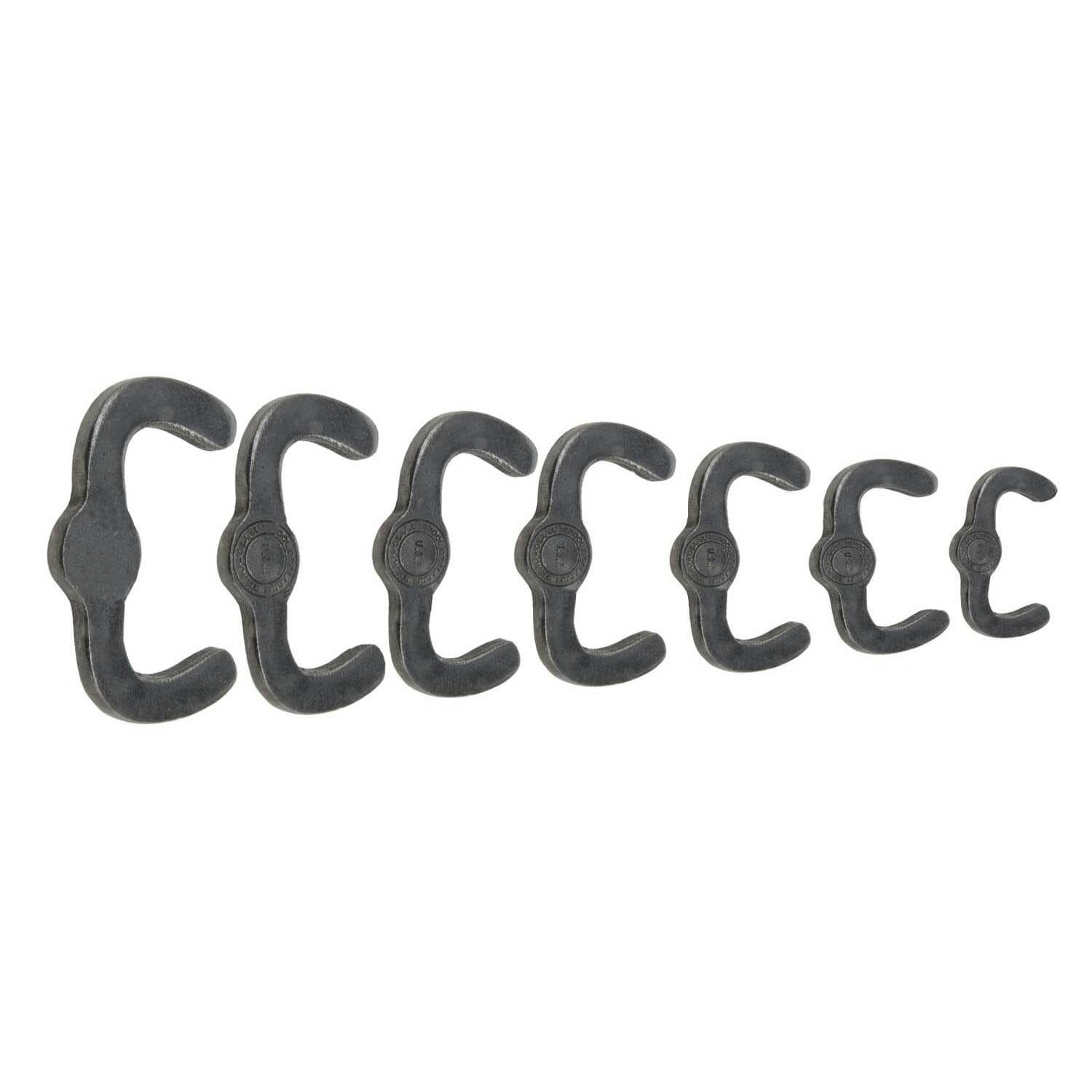 Tangenklemmen set - 7 stuks Inhoud verpakking