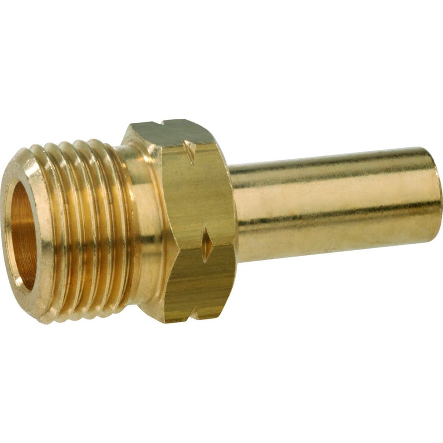 Verbindingsstuk AG GF x RST 12 mm Zijaanzicht