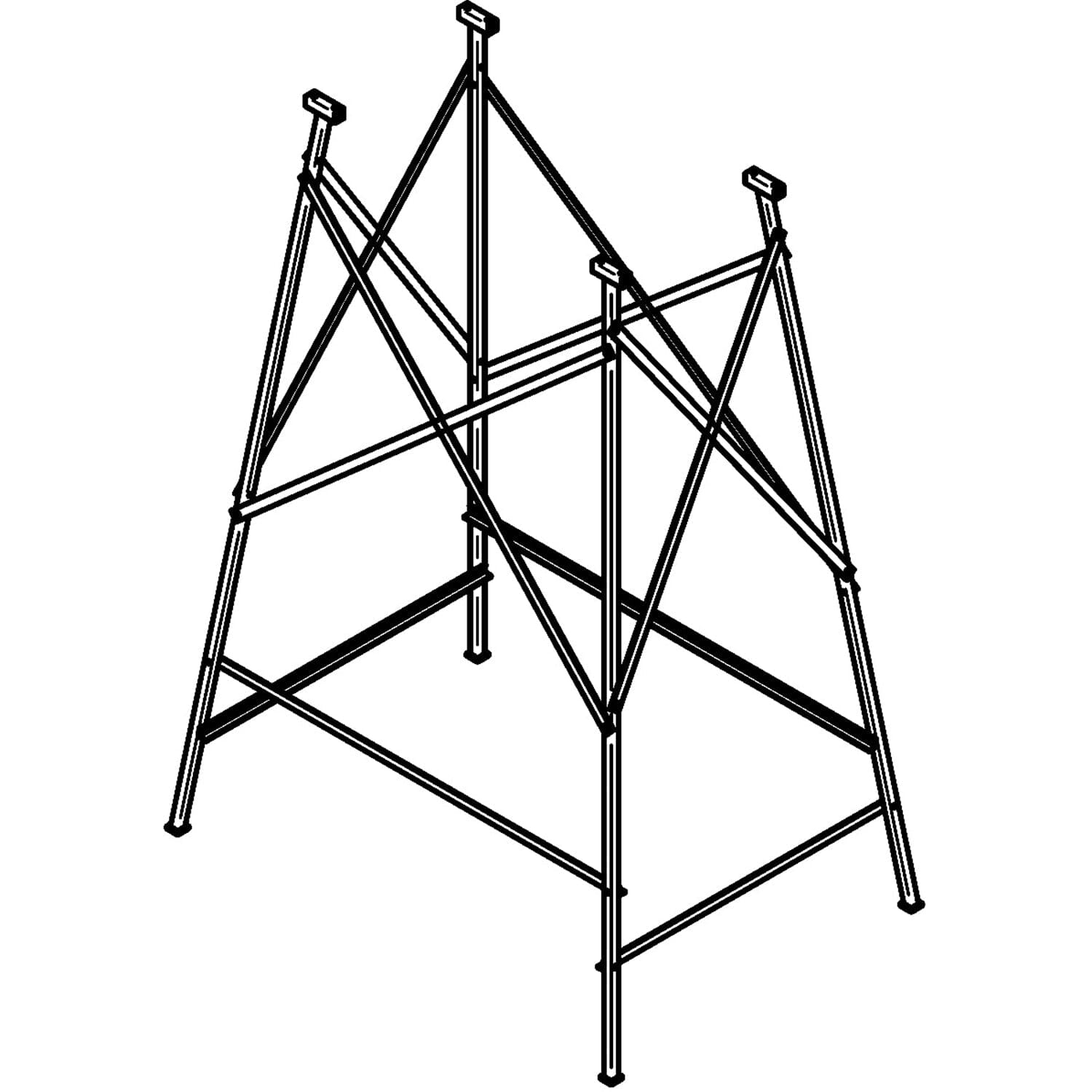 Vloerrek voor Z 502-30 cycloon-roetafscheider Technische tekening