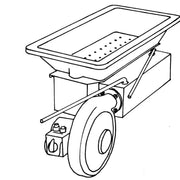 Vuurpot compleet type EE-7/RD-0 400 V Technische tekening